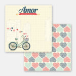 Hoja doble vista Amor Hipster 03