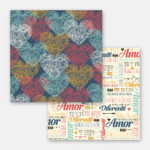 Hoja doble vista Amor Hipster 05