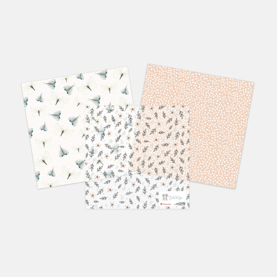 Paquete de 3 vellum impresos Nuevo comienzo