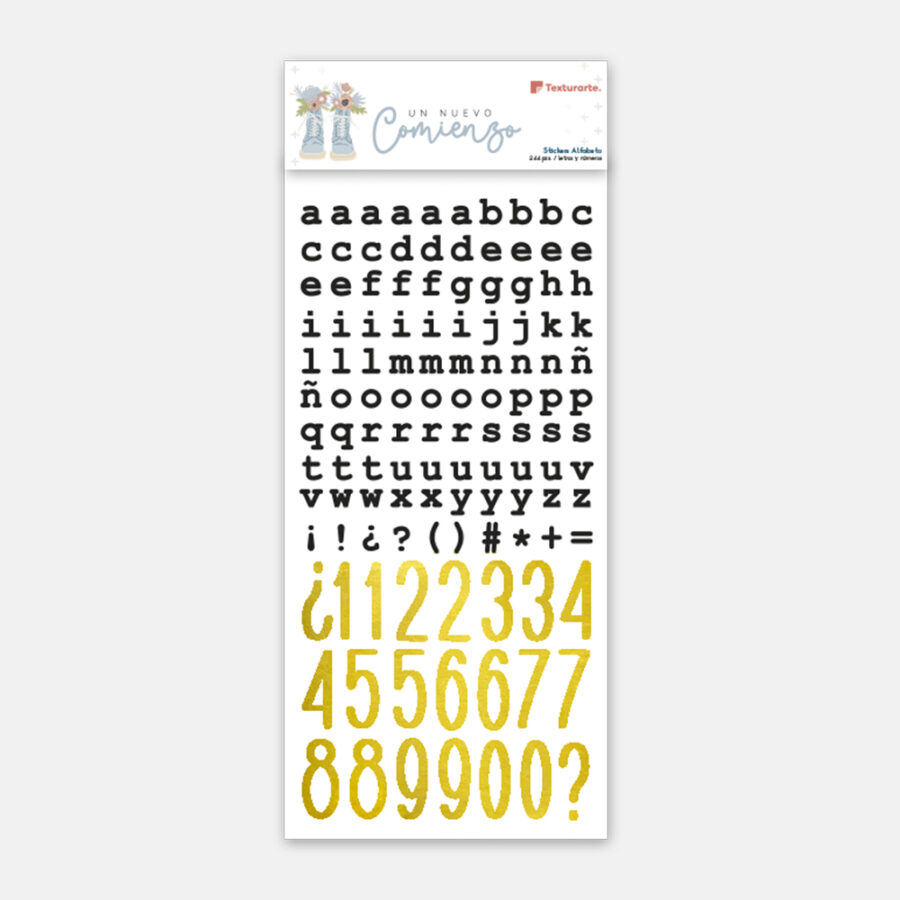 Stickers autoadheribles Nuevo comienzo