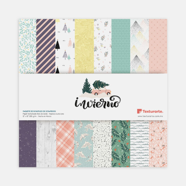 Archivos digitales hojas Invierno Carta y A4