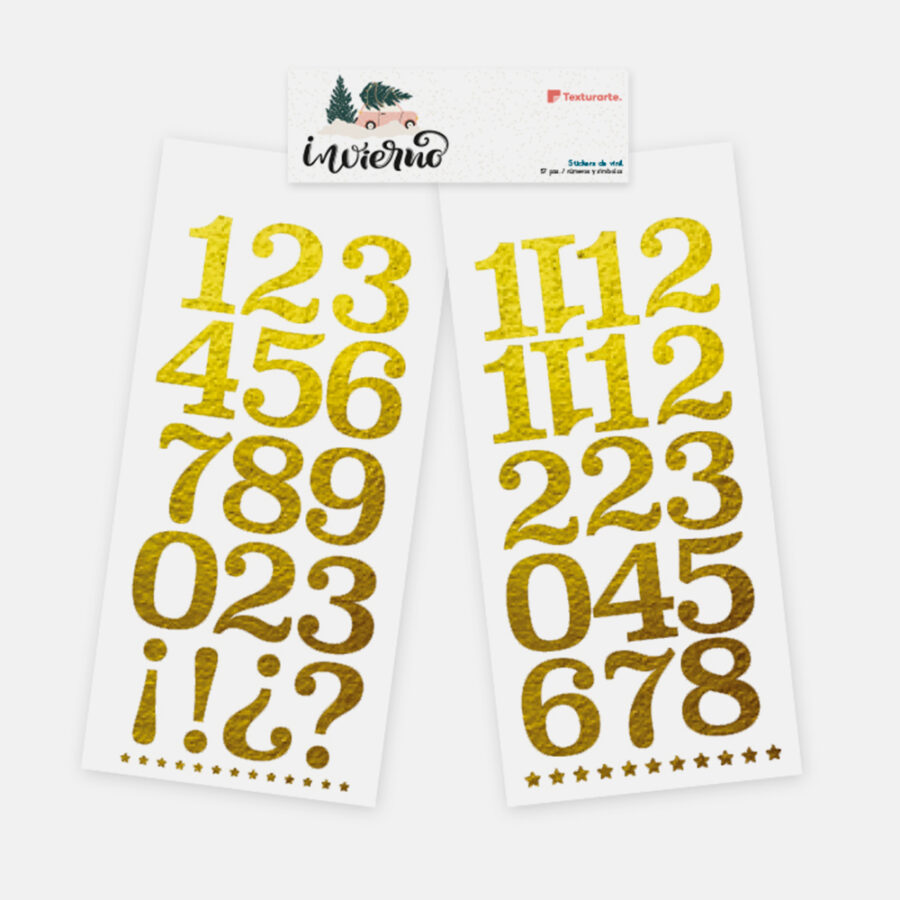 Stickers autoadheribles Invierno