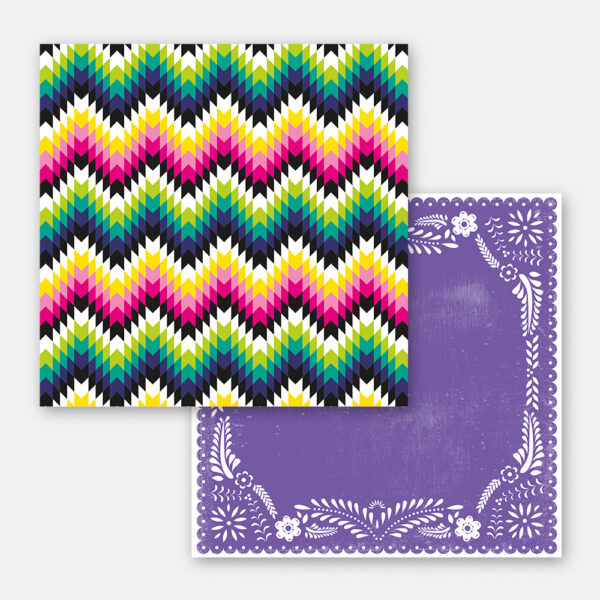 Hoja doble vista Color Y Folklore 01