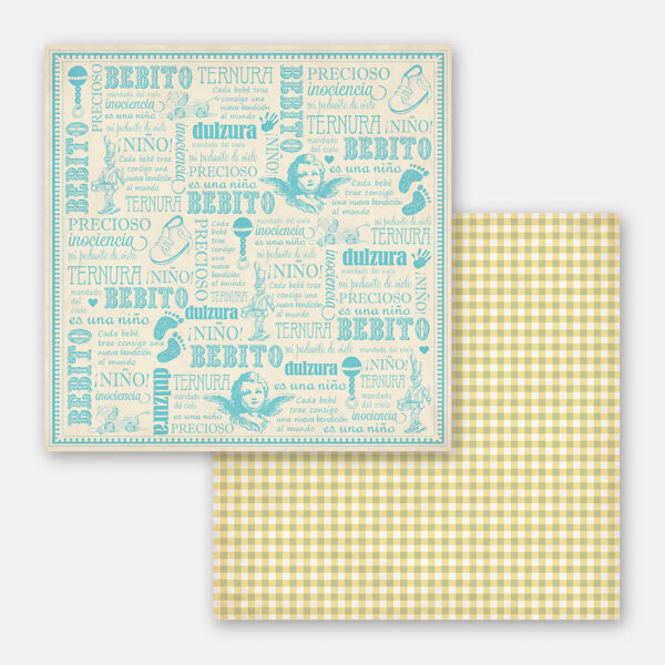 Hoja doble vista Chiquitines 09