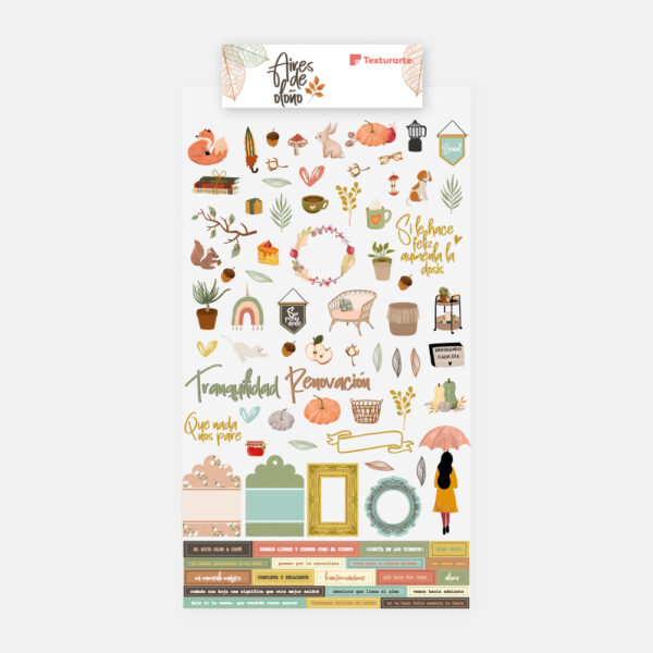 Paquete de decoraciones Aires de Otoño