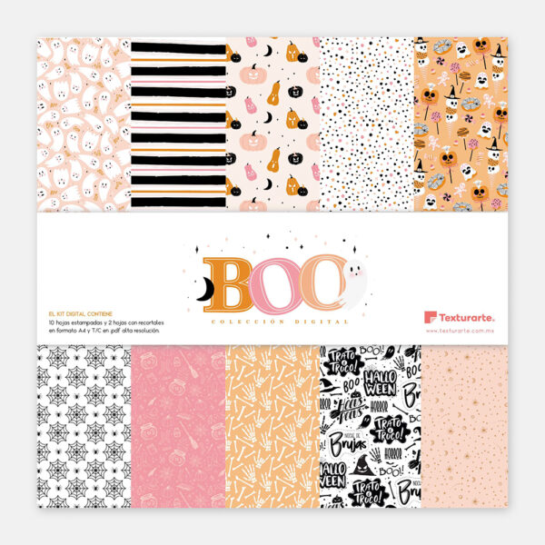 Archivos digitales hojas Boo Carta y A4