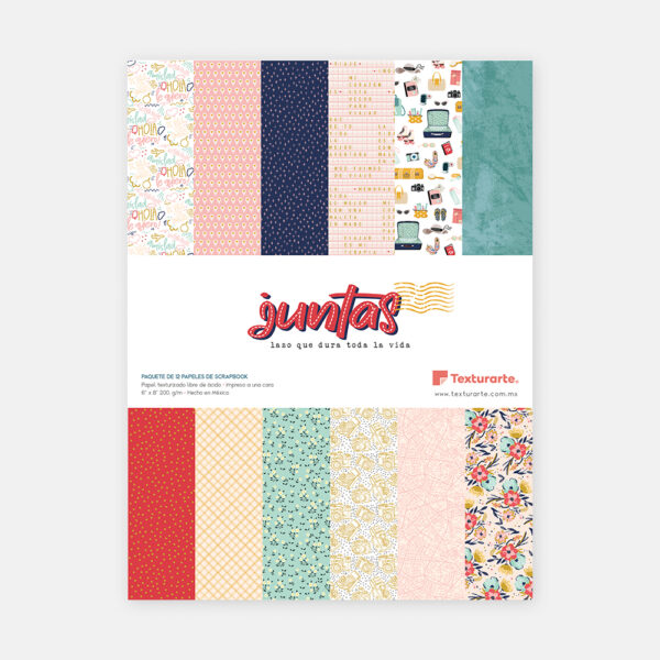 Pad de 16 hojas una vista Juntas 6" x 8"