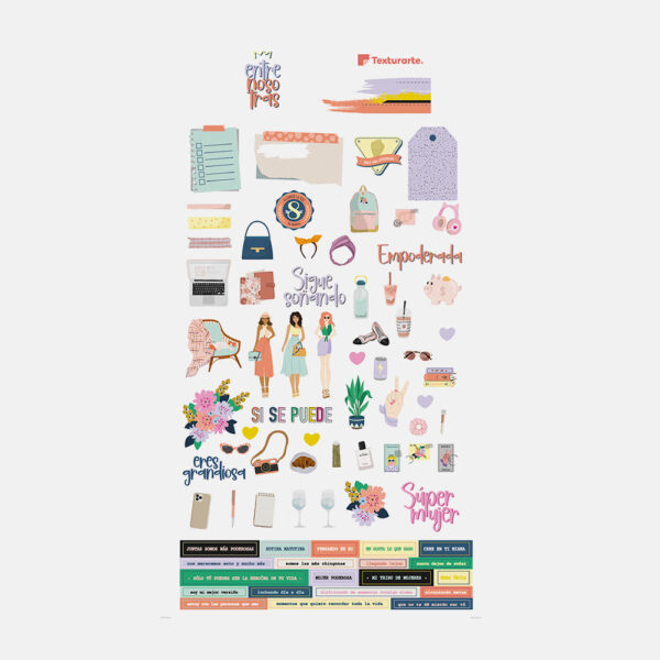 Paquete de decoraciones Entre Nosotras