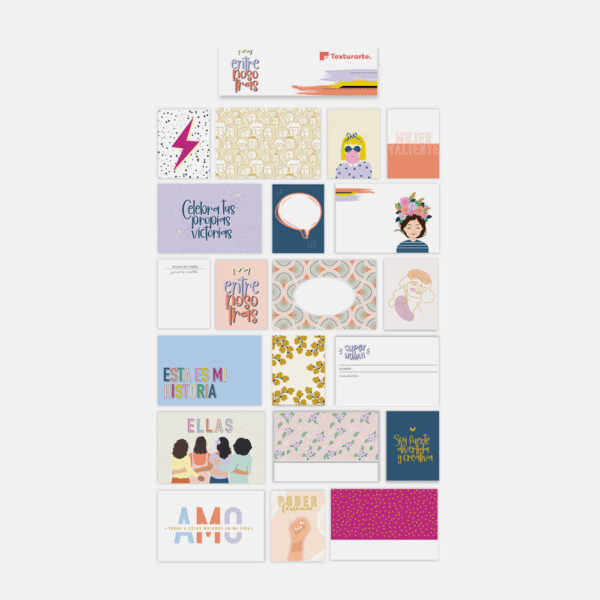 Tarjetas para diario Entre Nosotras