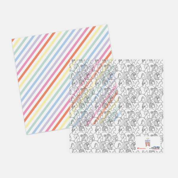 Paquete de 2 vellum impresos Entre Nosotras