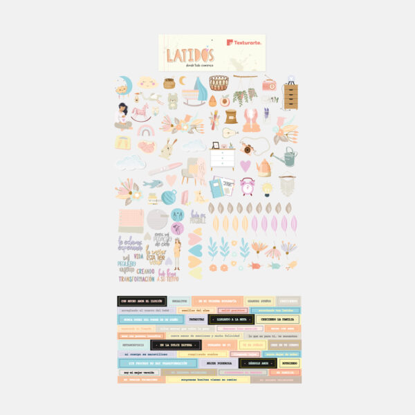 Paquete de decoraciones Latidos