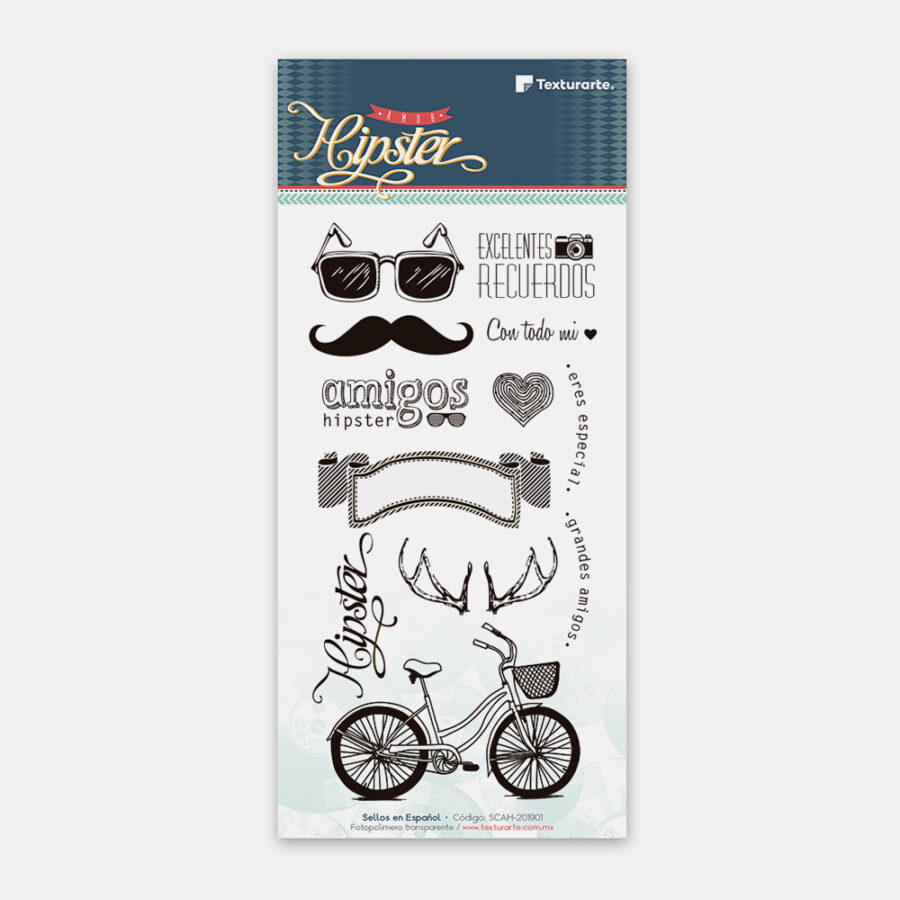 Sellos Amor Hipster 01