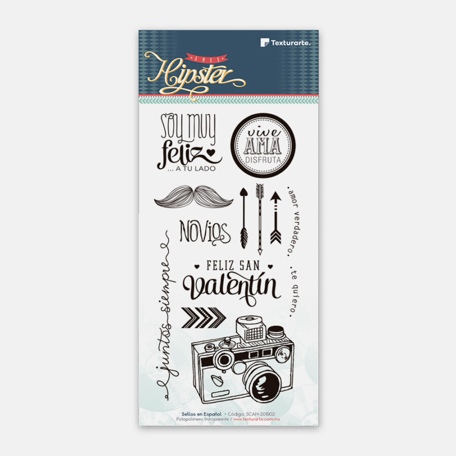 Sellos Amor Hipster 02