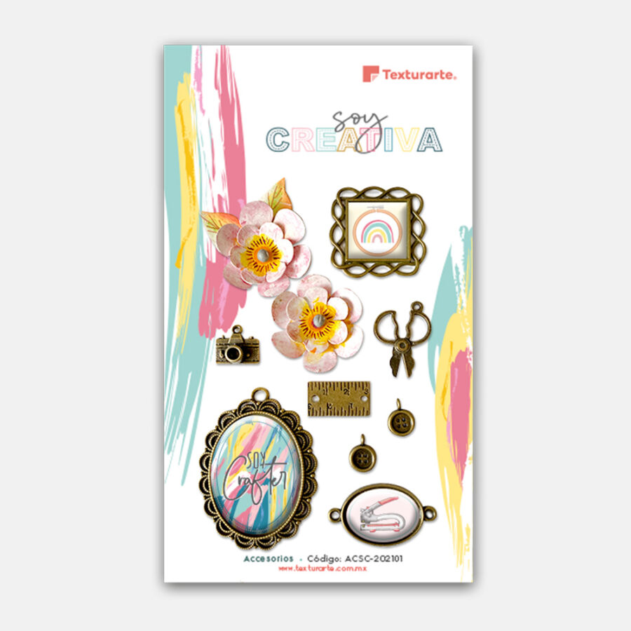 Accesorios metálicos Soy Creativa