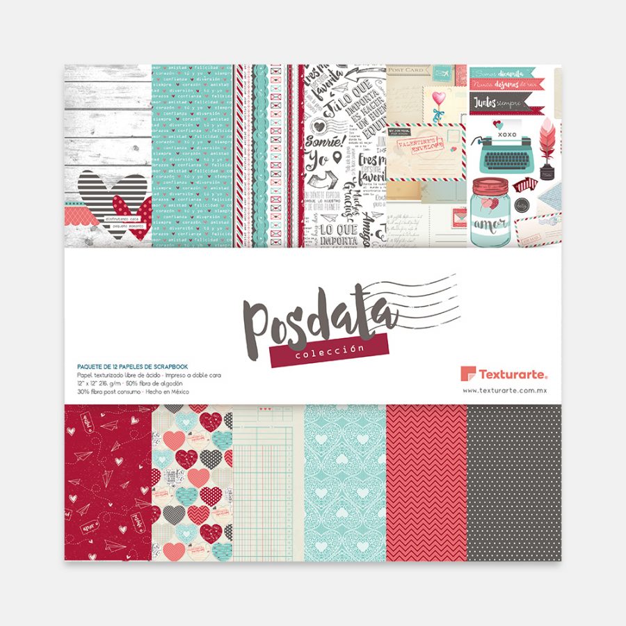 Pad de 12 hojas doble vista Posdata (2 x hoja)