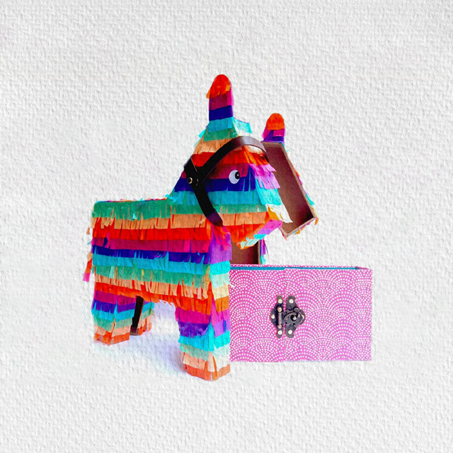 Tutorial Mini álbum tipo piñata (Video + Material)