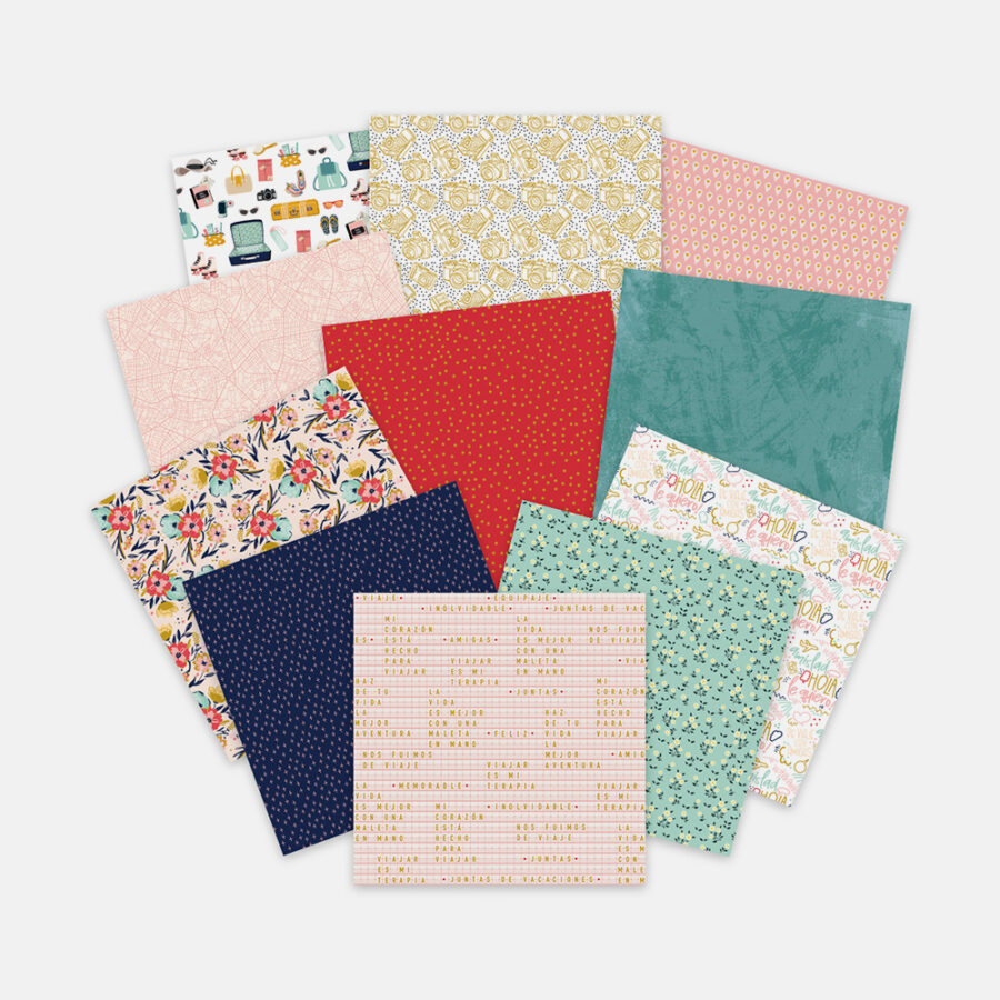 Pad de 16 hojas una vista Juntas 12" x 12" - Image 2
